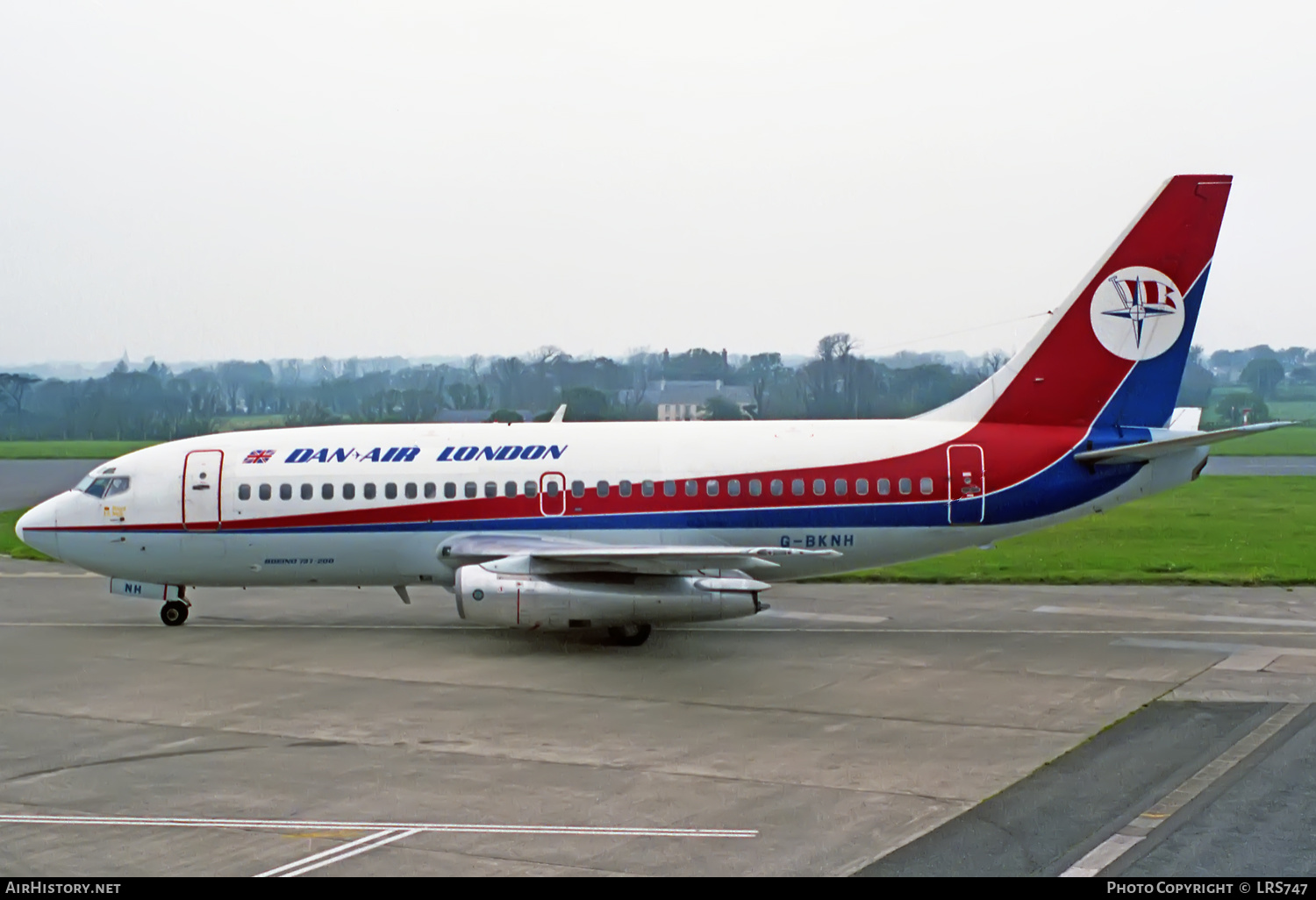 Aircraft Photo of G-BKNH | Boeing 737-210/Adv | Dan-Air London | AirHistory.net #356570