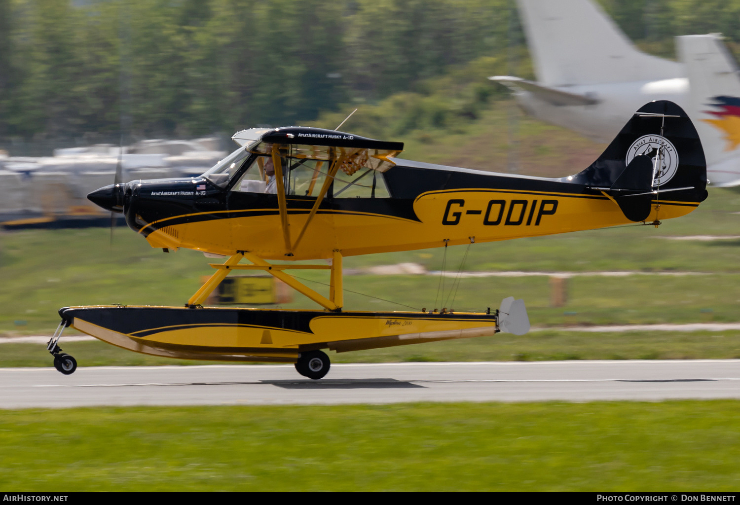 Aircraft Photo of G-ODIP | Aviat A-1C-180 Husky | AirHistory.net #356578