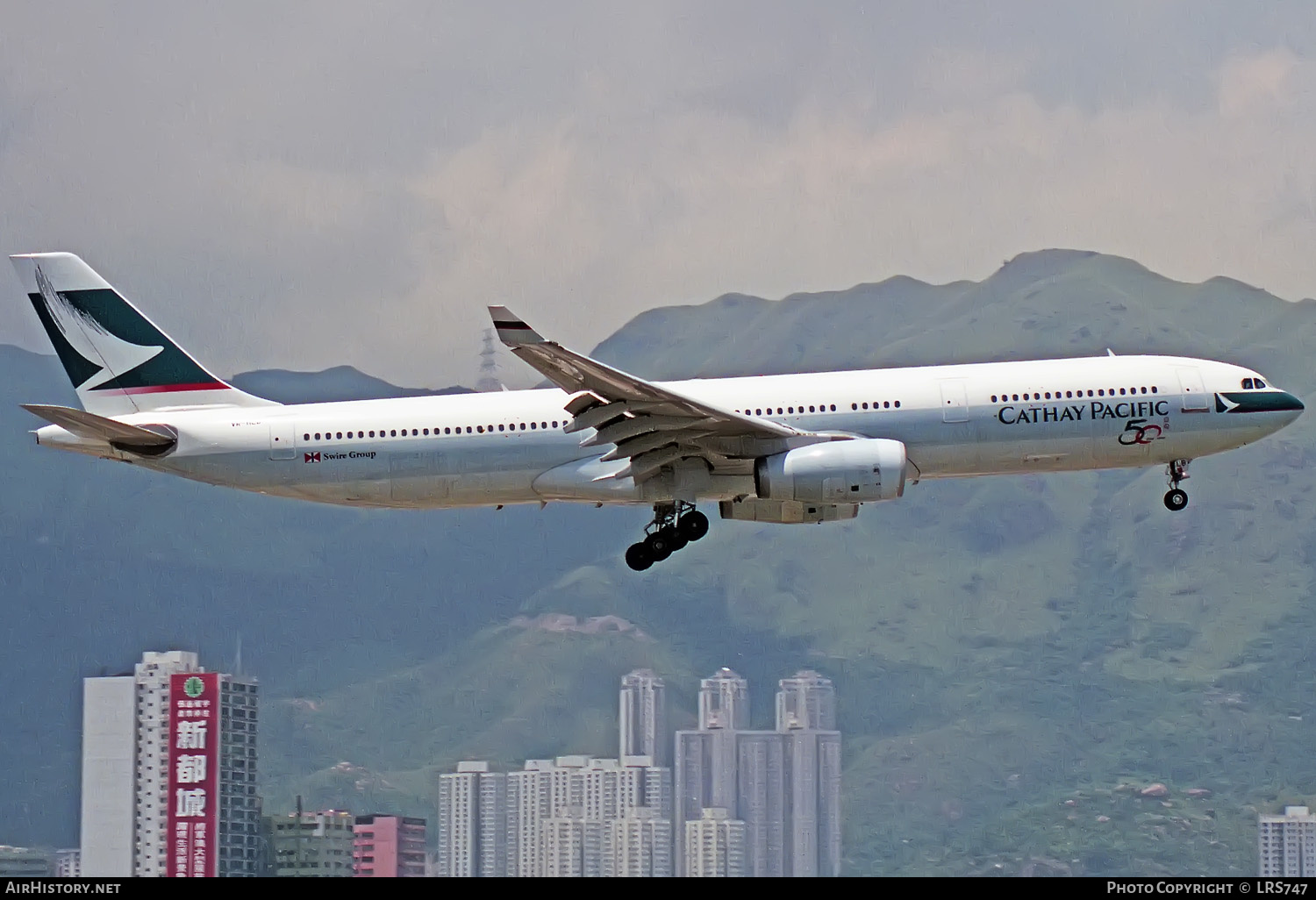 Aircraft Photo of VR-HLB | Airbus A330-342 | Cathay Pacific Airways | AirHistory.net #356593