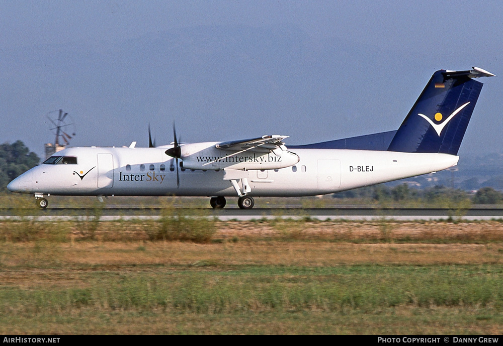 Aircraft Photo of D-BLEJ | Bombardier DHC-8-314Q Dash 8 | InterSky | AirHistory.net #356607