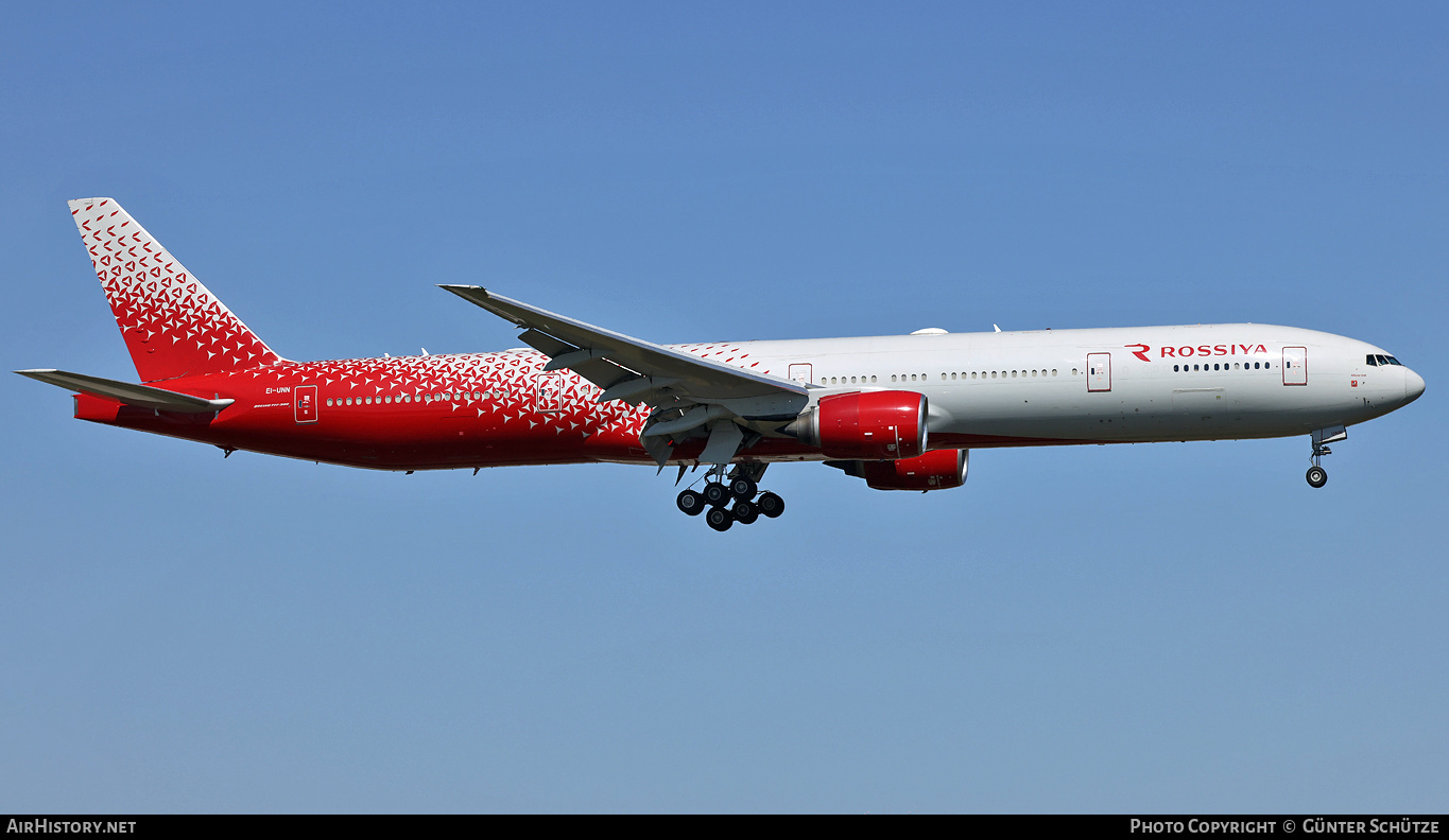 Aircraft Photo of EI-UNN | Boeing 777-312 | Rossiya - Russian Airlines | AirHistory.net #356610