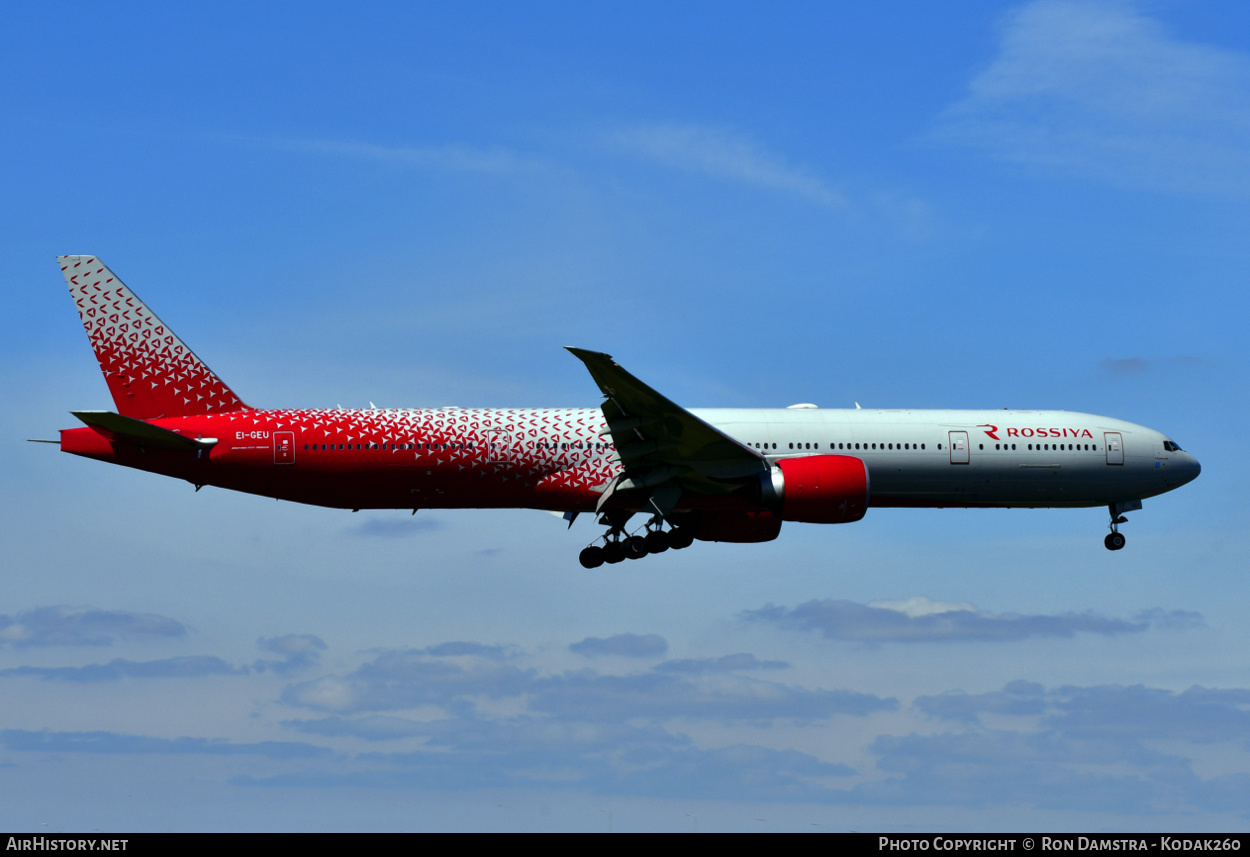Aircraft Photo of EI-GEU | Boeing 777-31H/ER | Rossiya - Russian Airlines | AirHistory.net #356628
