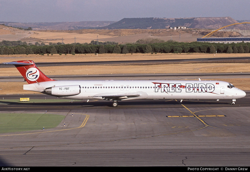 Aircraft Photo of TC-FBT | McDonnell Douglas MD-83 (DC-9-83) | Freebird Airlines | AirHistory.net #356652