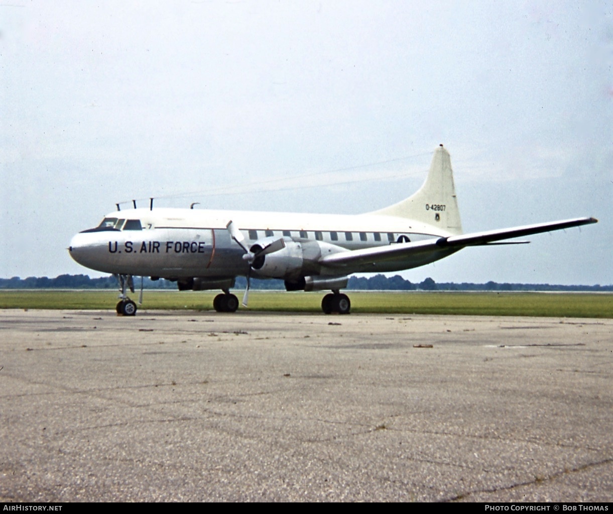 Aircraft Photo of 54-2807 / 0-42807 | Convair C-131D | USA - Air Force | AirHistory.net #356659
