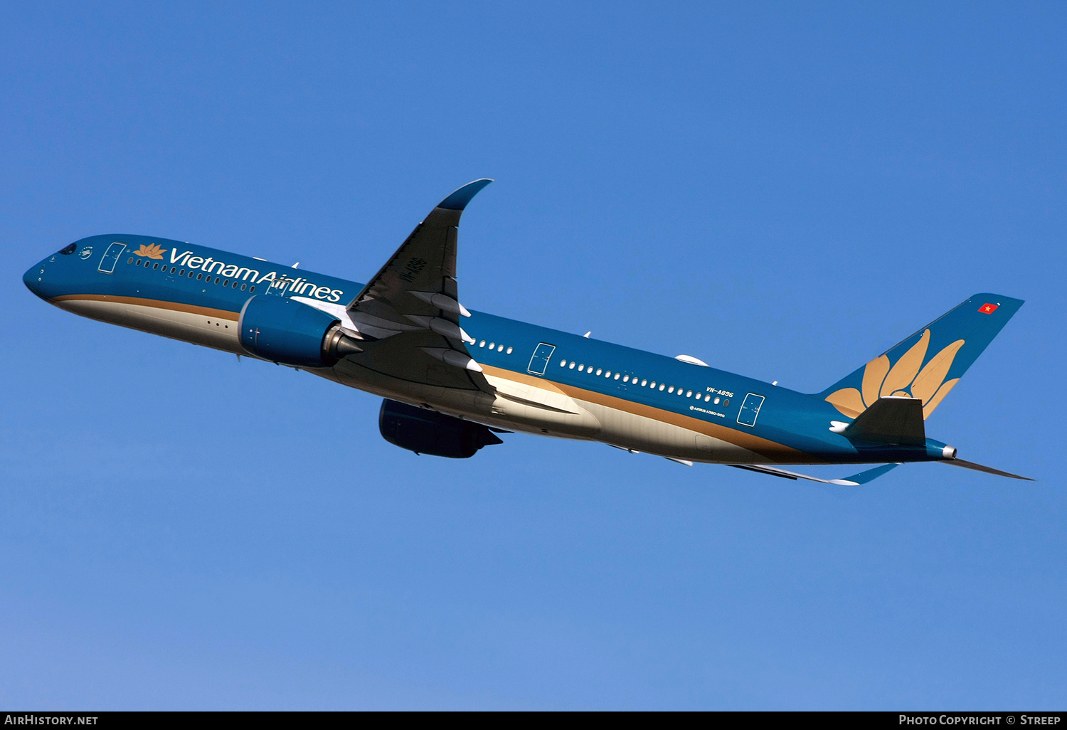 Aircraft Photo of VN-A896 | Airbus A350-941 | Vietnam Airlines | AirHistory.net #356668