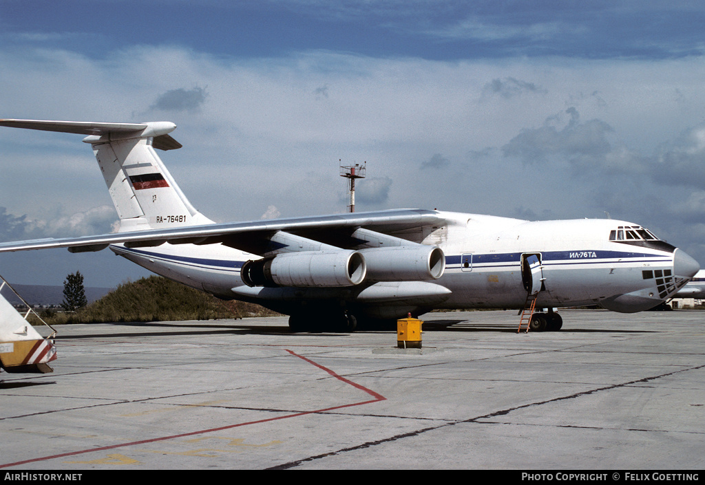 Aircraft Photo of RA-76481 | Ilyushin Il-76TD | AirHistory.net #356709