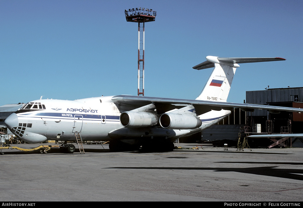 Aircraft Photo of RA-76482 | Ilyushin Il-76TD | Aeroflot | AirHistory.net #356710