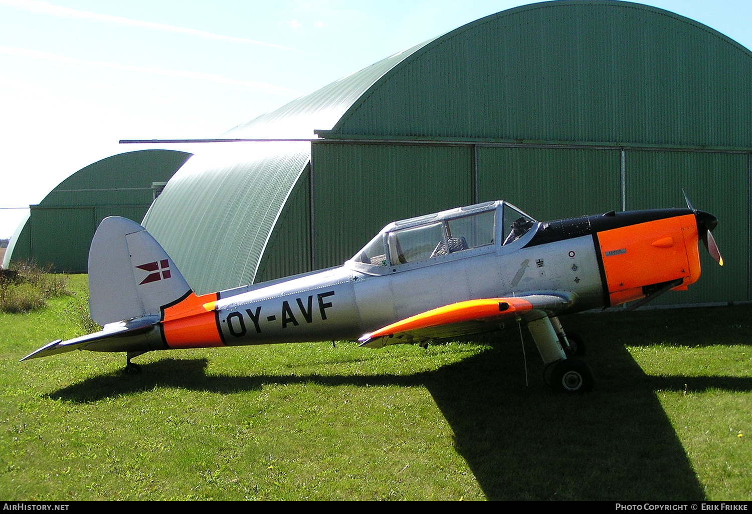 Aircraft Photo of OY-AVF / P-139 | De Havilland Canada DHC-1 Chipmunk Mk22 | Denmark - Air Force | AirHistory.net #356716