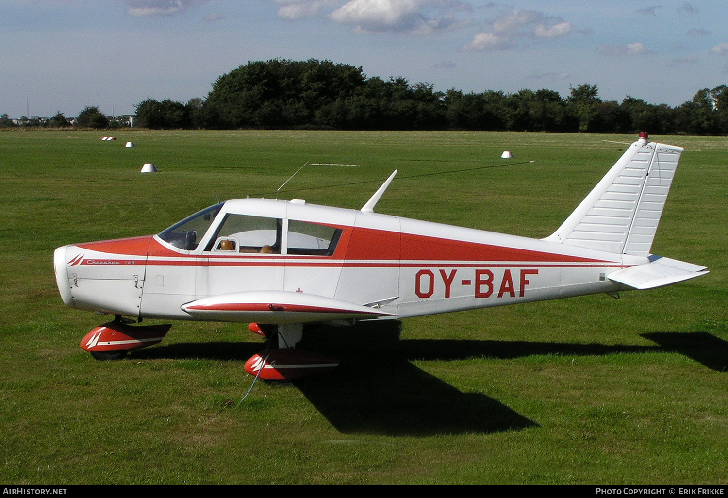 Aircraft Photo of OY-BAF | Piper PA-28-140 Cherokee | AirHistory.net #356717