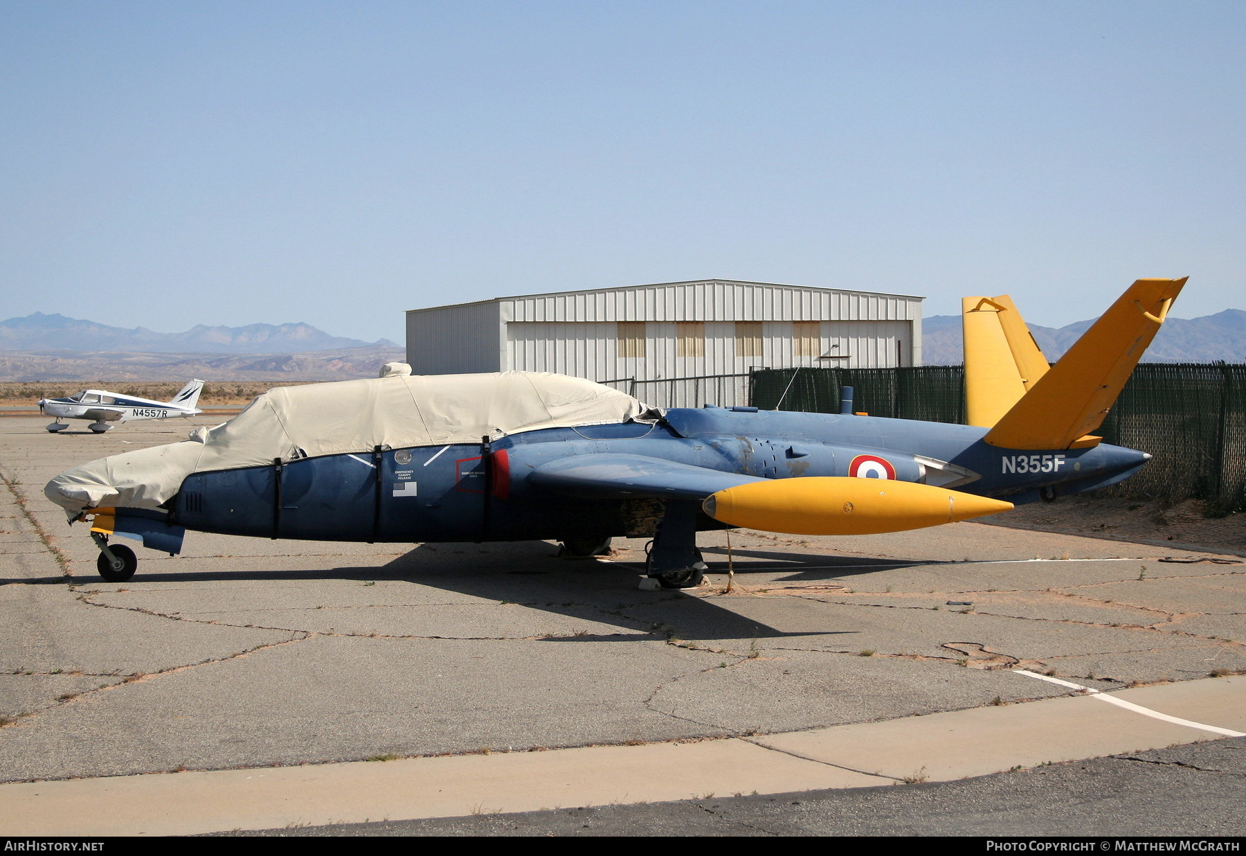 Aircraft Photo of N355F | Fouga CM-170 Magister | AirHistory.net #356719