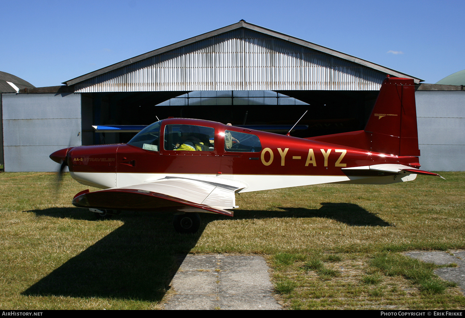 Aircraft Photo of OY-AYZ | Grumman American AA-5 Traveler | AirHistory.net #356720