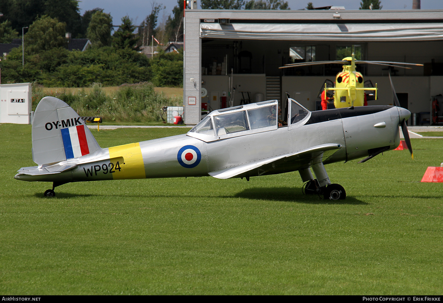 Aircraft Photo of OY-MIK / WP924 | De Havilland DHC-1 Chipmunk Mk22 | UK - Air Force | AirHistory.net #356729