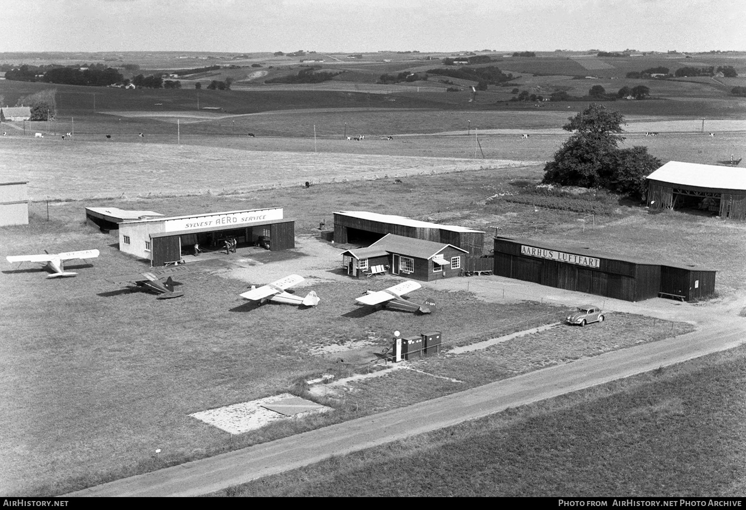 Airport photo of Aarhus - Kirstinesminde (EKKM) (closed) in Denmark | AirHistory.net #356730