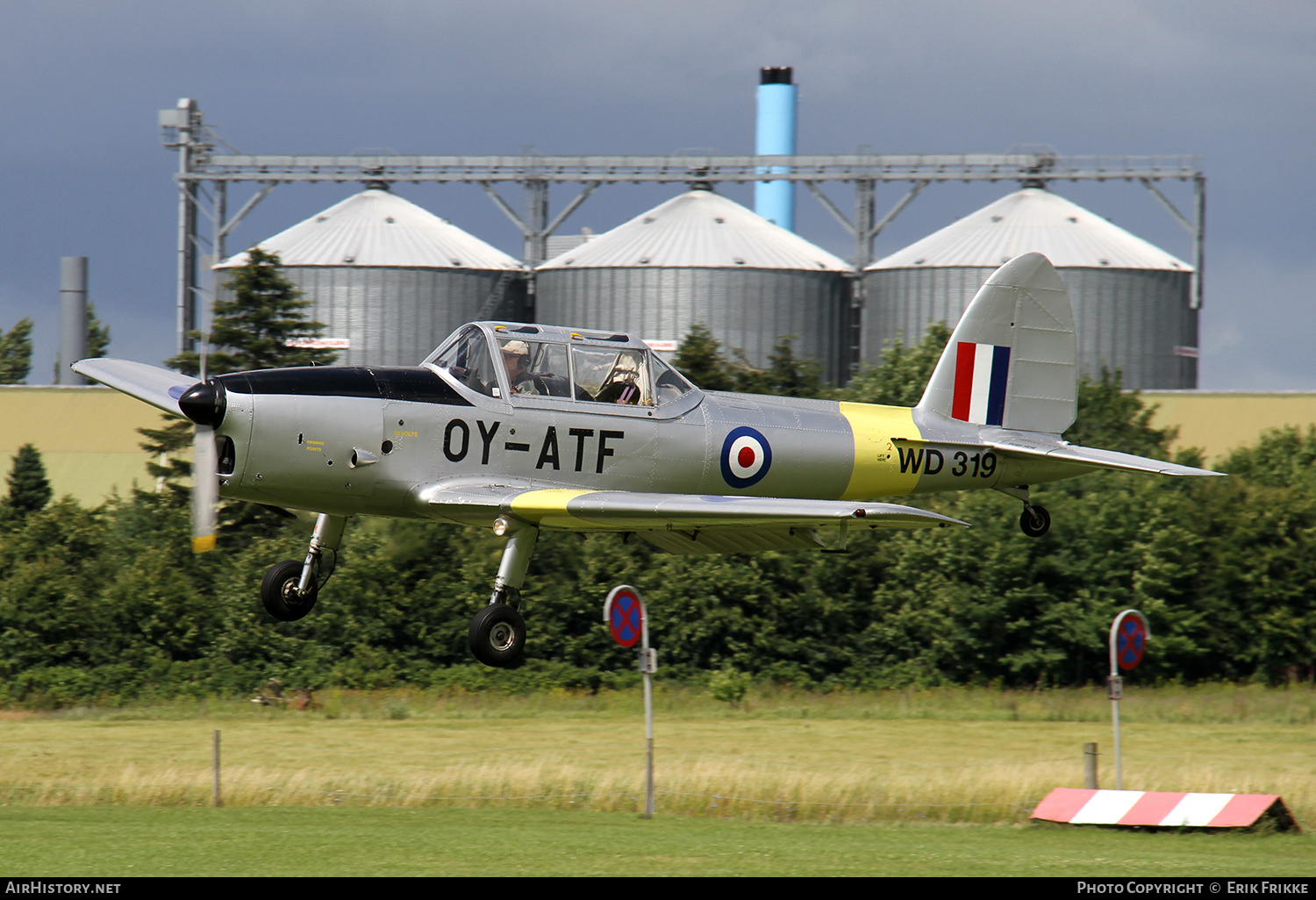 Aircraft Photo of OY-ATF / WD319 | De Havilland Canada DHC-1 Chipmunk Mk22 | UK - Air Force | AirHistory.net #356740