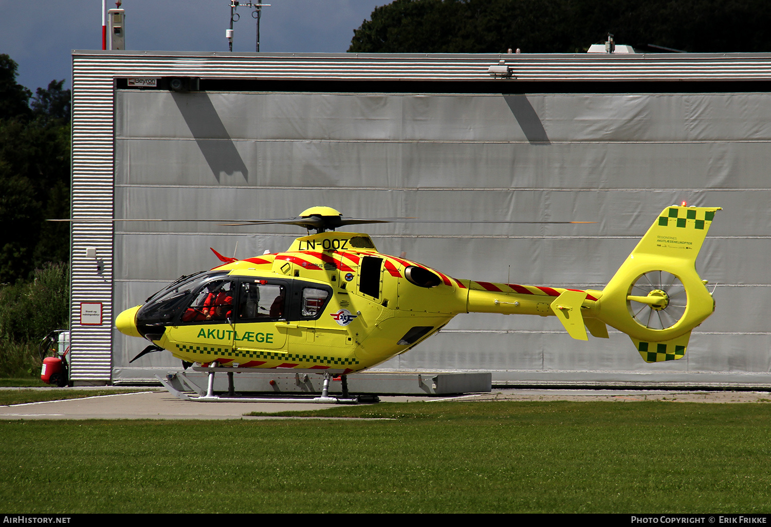 Aircraft Photo of LN-OOZ | Eurocopter EC-135P-2+ | Akutlægehelikopterordning | AirHistory.net #356748