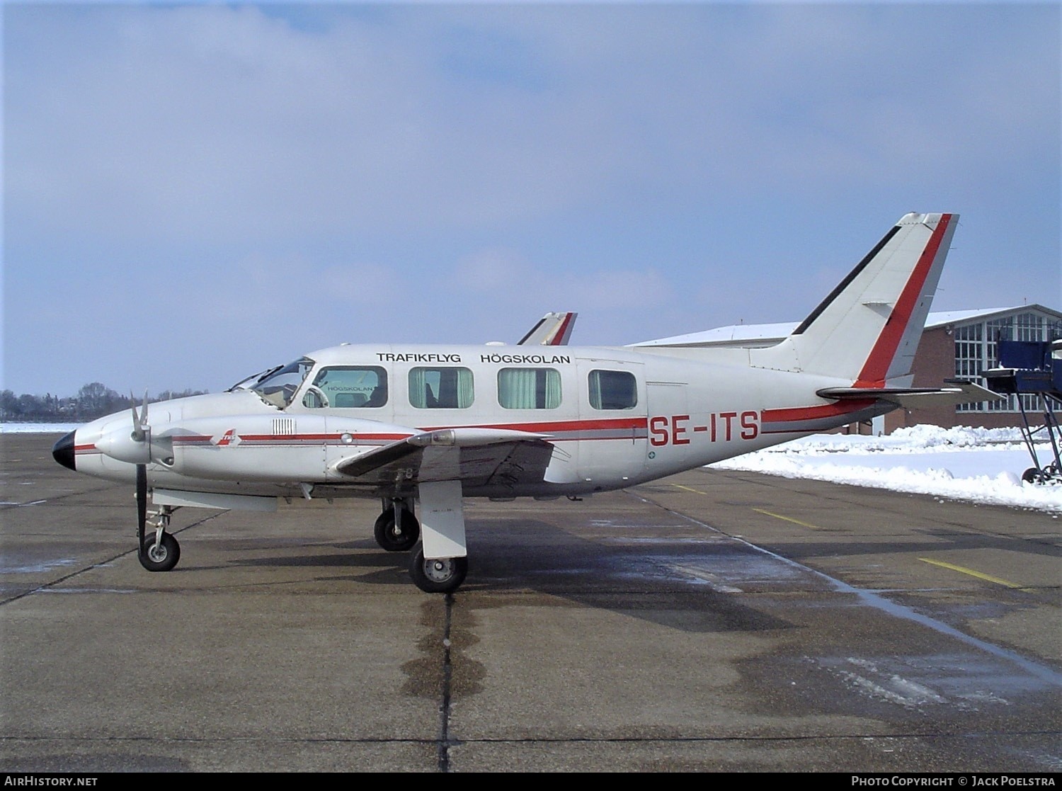 Aircraft Photo of SE-ITS | Piper PA-31-310 Navajo C | Trafikflyg Högskolan | AirHistory.net #356777