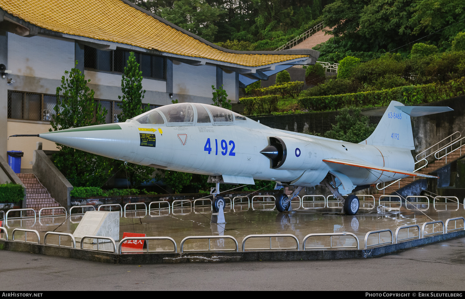 Aircraft Photo of 4192 / 63-8465 | Lockheed TF-104G Starfighter | Taiwan - Air Force | AirHistory.net #356794