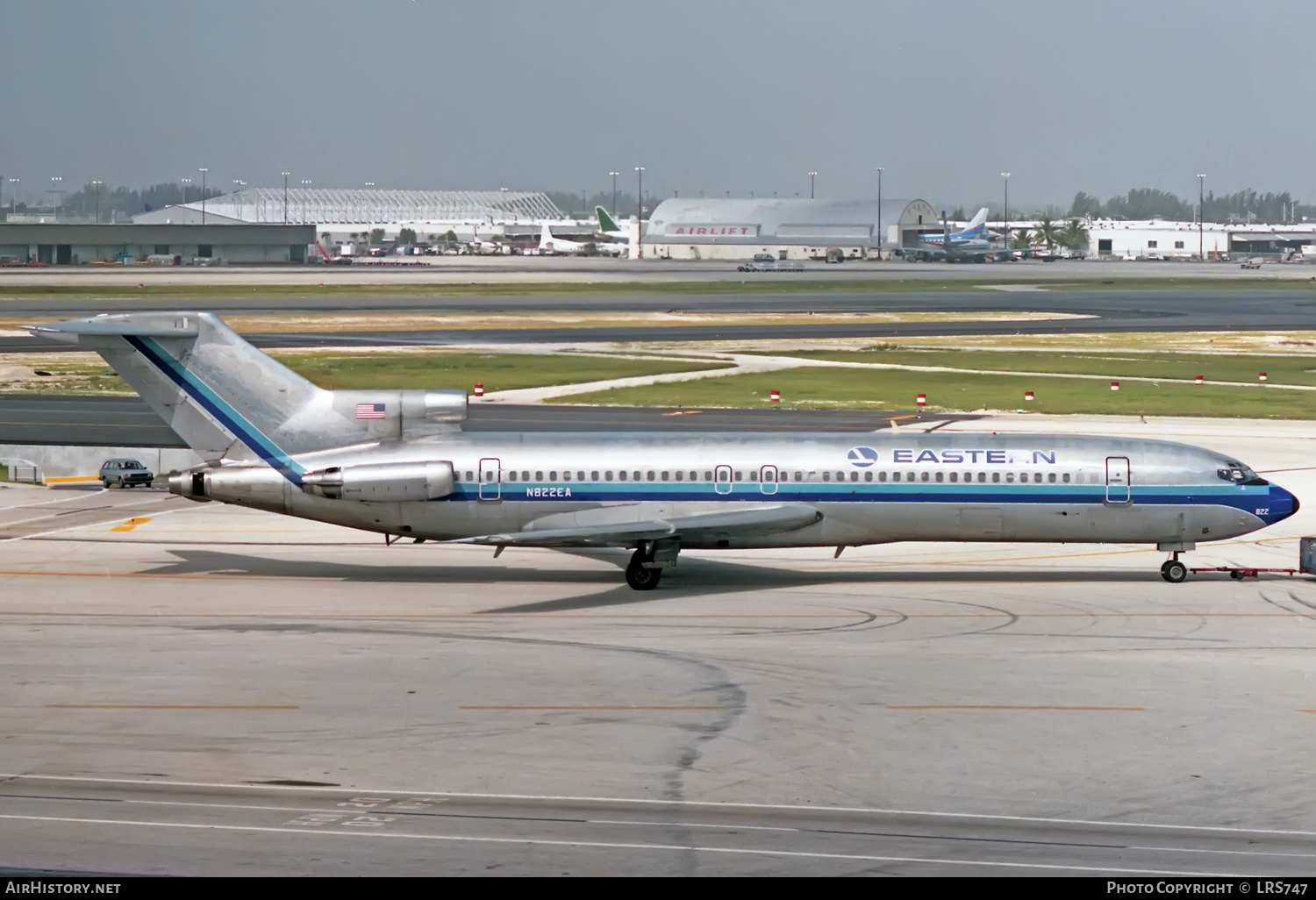 Aircraft Photo of N822EA | Boeing 727-225/Adv | Eastern Air Lines | AirHistory.net #356805