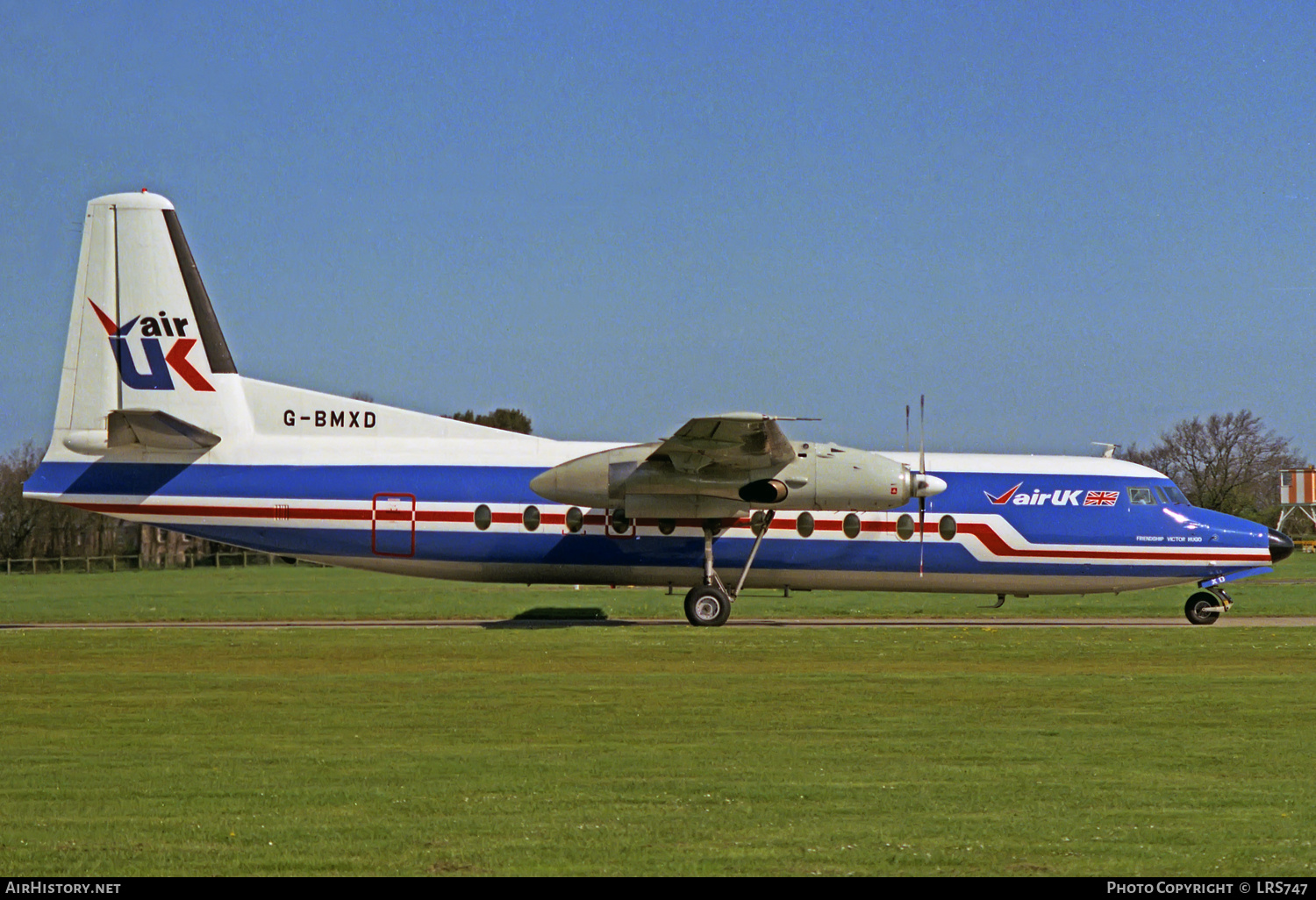 Aircraft Photo of G-BMXD | Fokker F27-500 Friendship | Air UK | AirHistory.net #356810