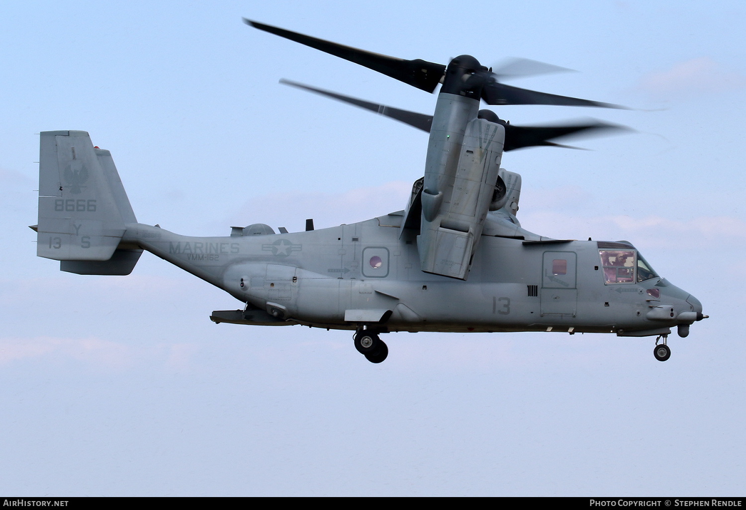 Aircraft Photo of 168666 / 8666 | Bell-Boeing MV-22B Osprey | USA - Marines | AirHistory.net #356826