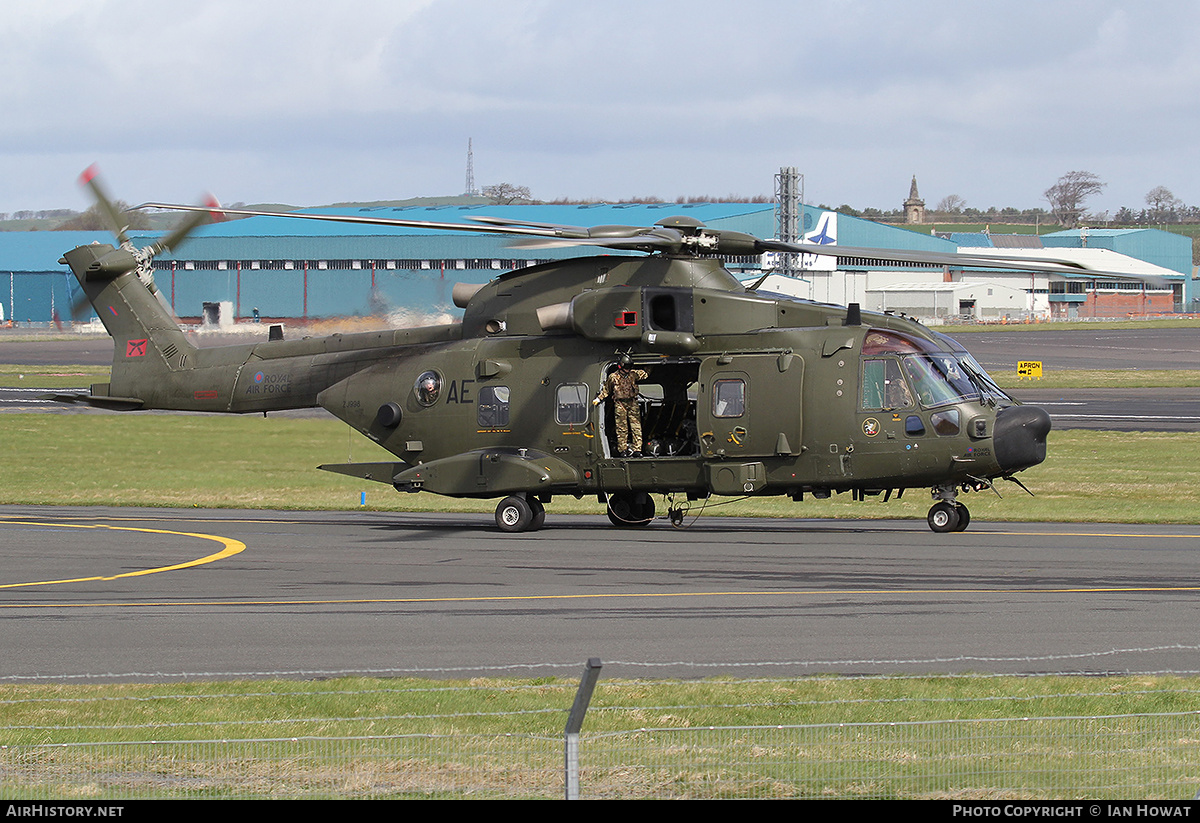 Aircraft Photo of ZJ998 | AgustaWestland EH101-512 Merlin HC3A | UK - Air Force | AirHistory.net #356832