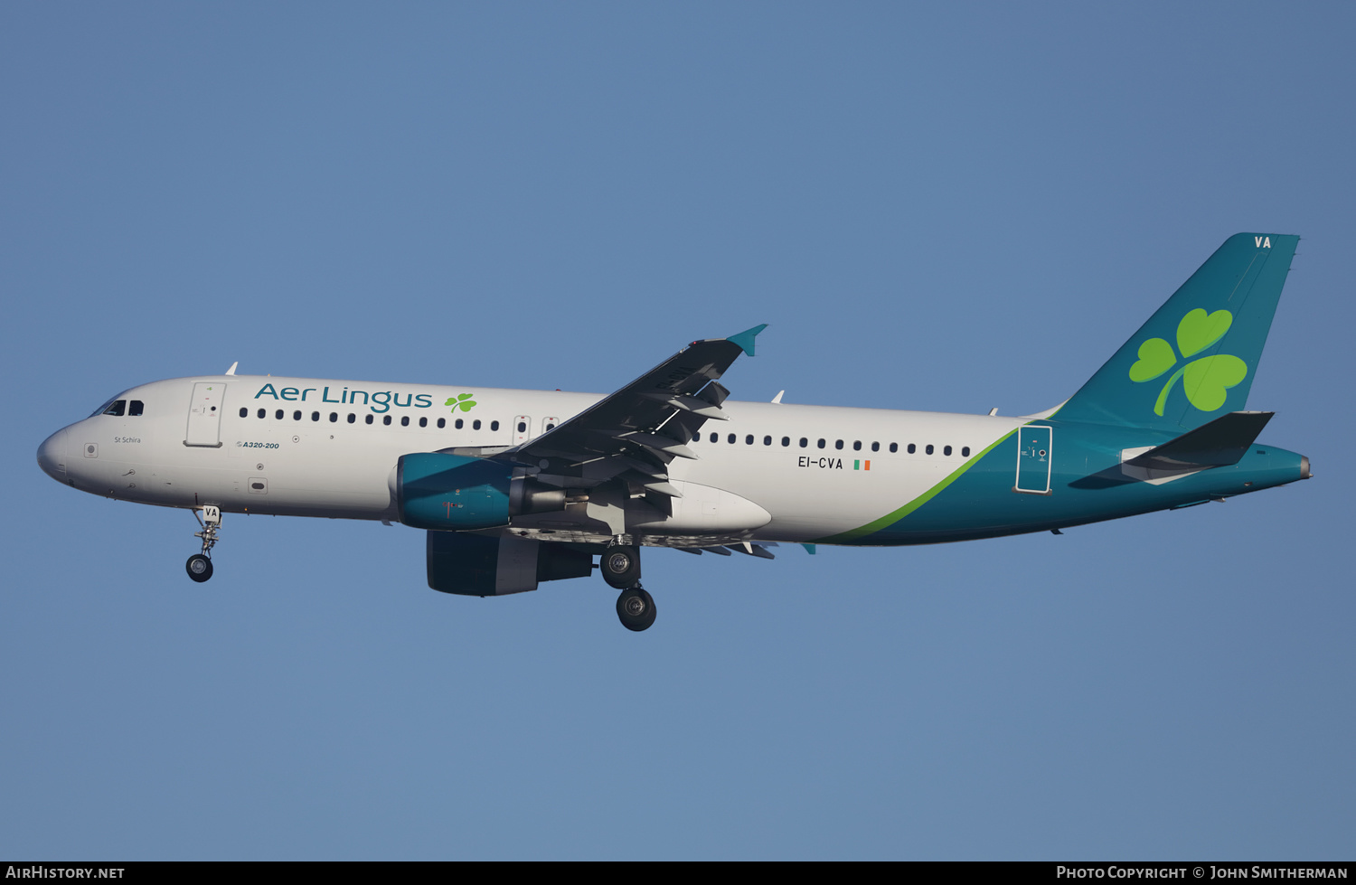 Aircraft Photo of EI-CVA | Airbus A320-214 | Aer Lingus | AirHistory.net #356836