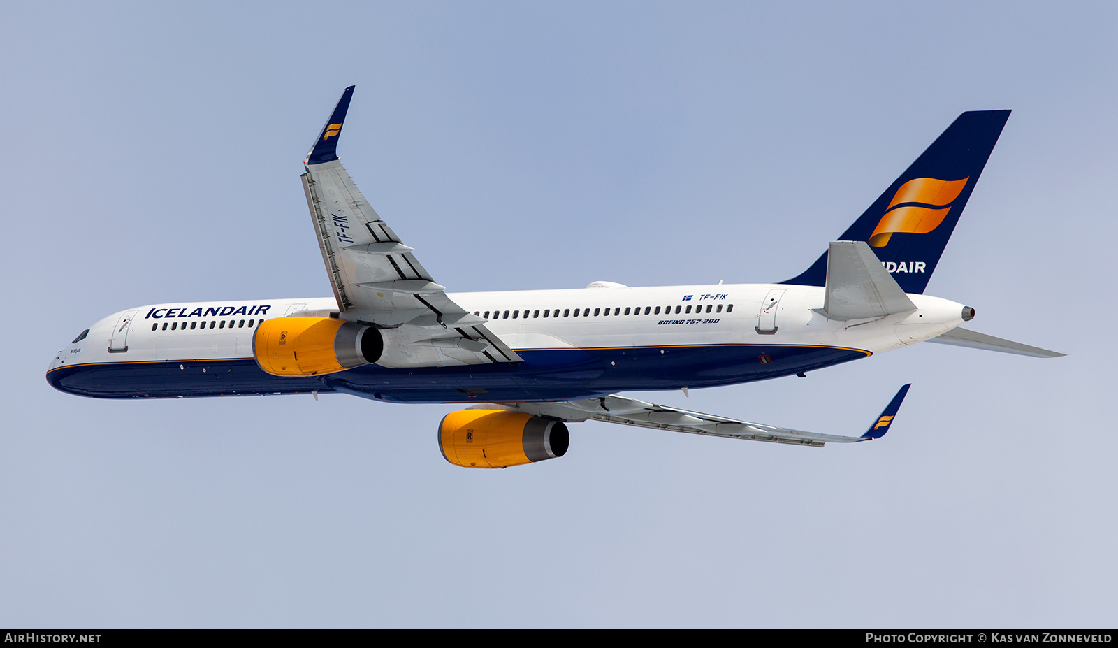 Aircraft Photo of TF-FIK | Boeing 757-256 | Icelandair | AirHistory.net #356852
