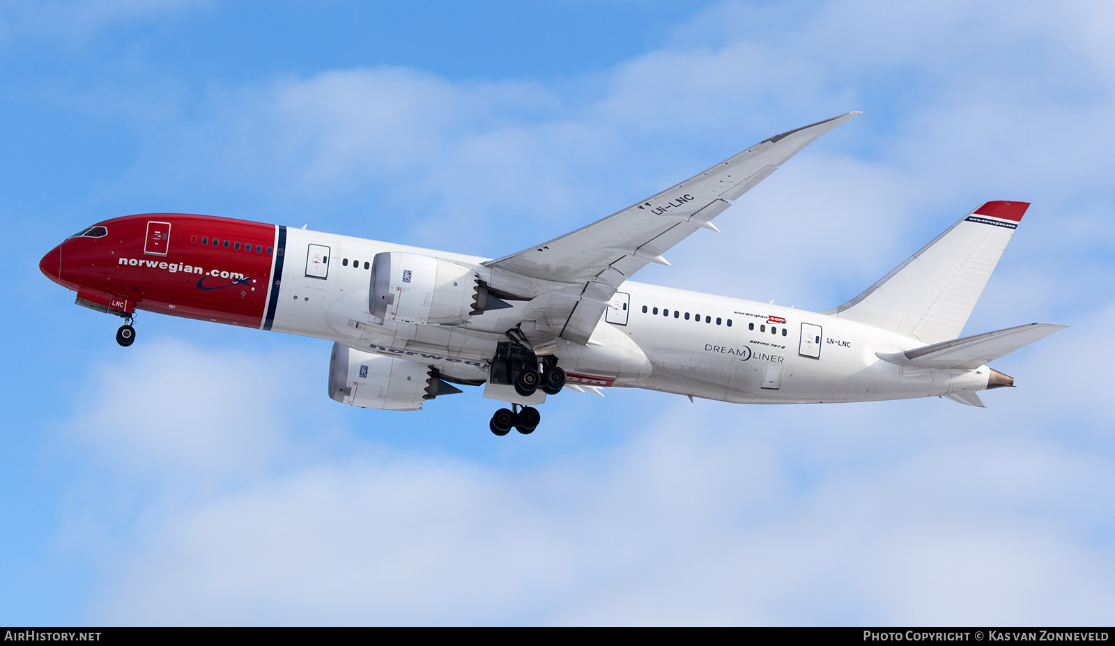 Aircraft Photo of LN-LNC | Boeing 787-8 Dreamliner | Norwegian | AirHistory.net #356853