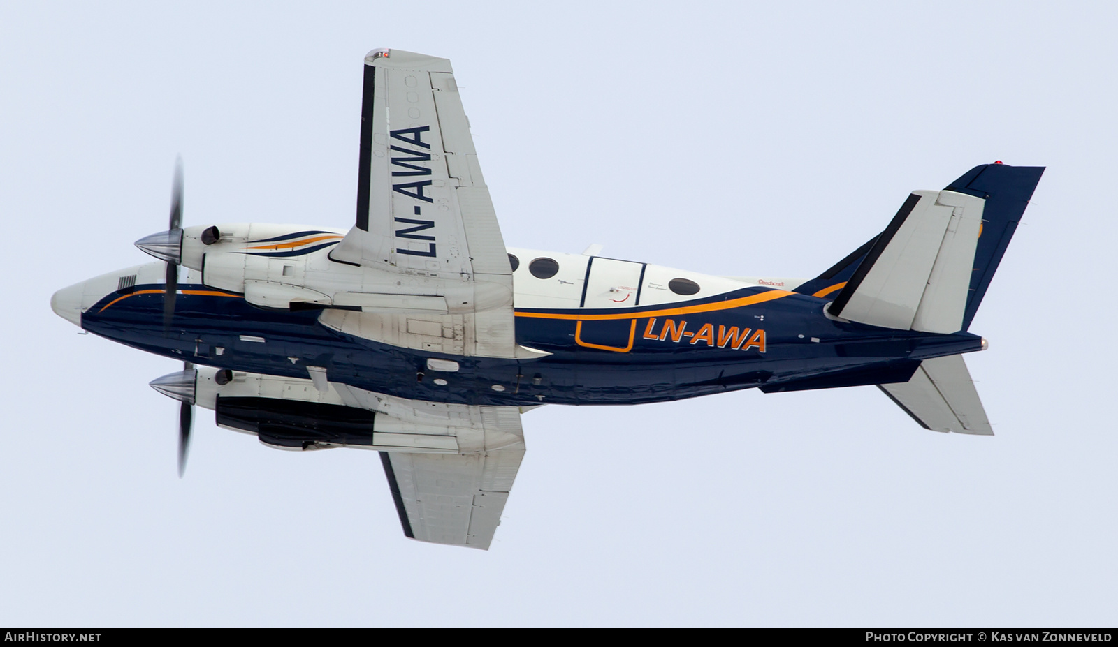 Aircraft Photo of LN-AWA | Beech A100 King Air | Airwing | AirHistory.net #356855