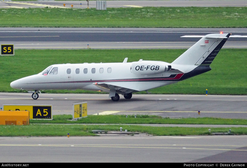 Aircraft Photo of OE-FGB | Cessna 525A CitationJet CJ2 | AirHistory.net #356884