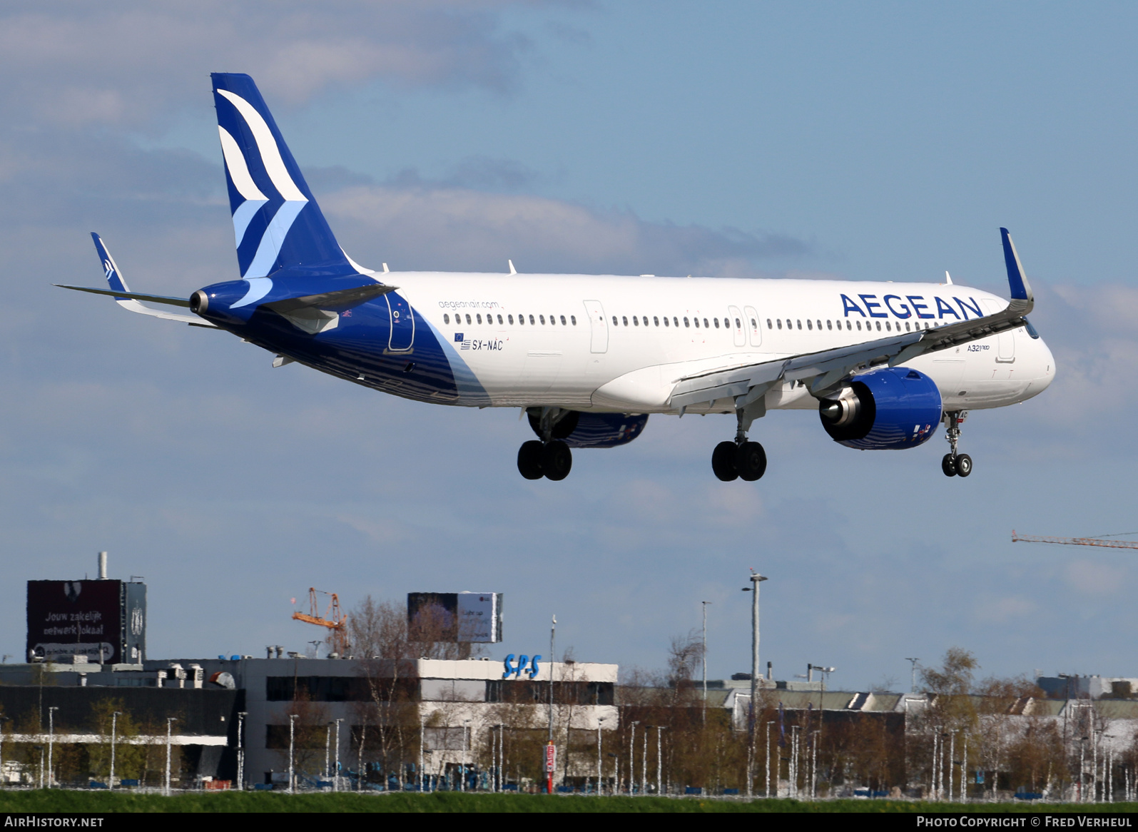 Aircraft Photo of SX-NAC | Airbus A321-271N | Aegean Airlines | AirHistory.net #356886