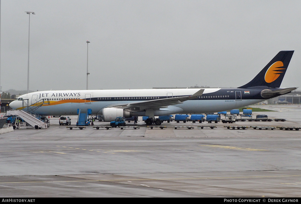Aircraft Photo of VT-JWT | Airbus A330-302 | Jet Airways | AirHistory.net #356887