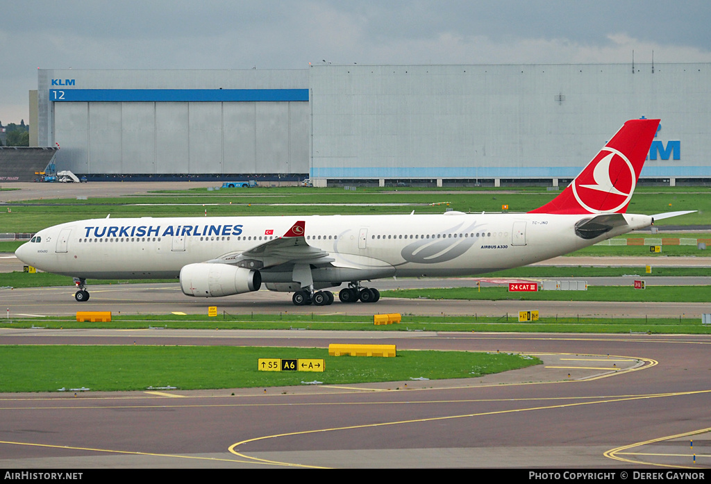 Aircraft Photo of TC-JNO | Airbus A330-343E | Turkish Airlines | AirHistory.net #356892