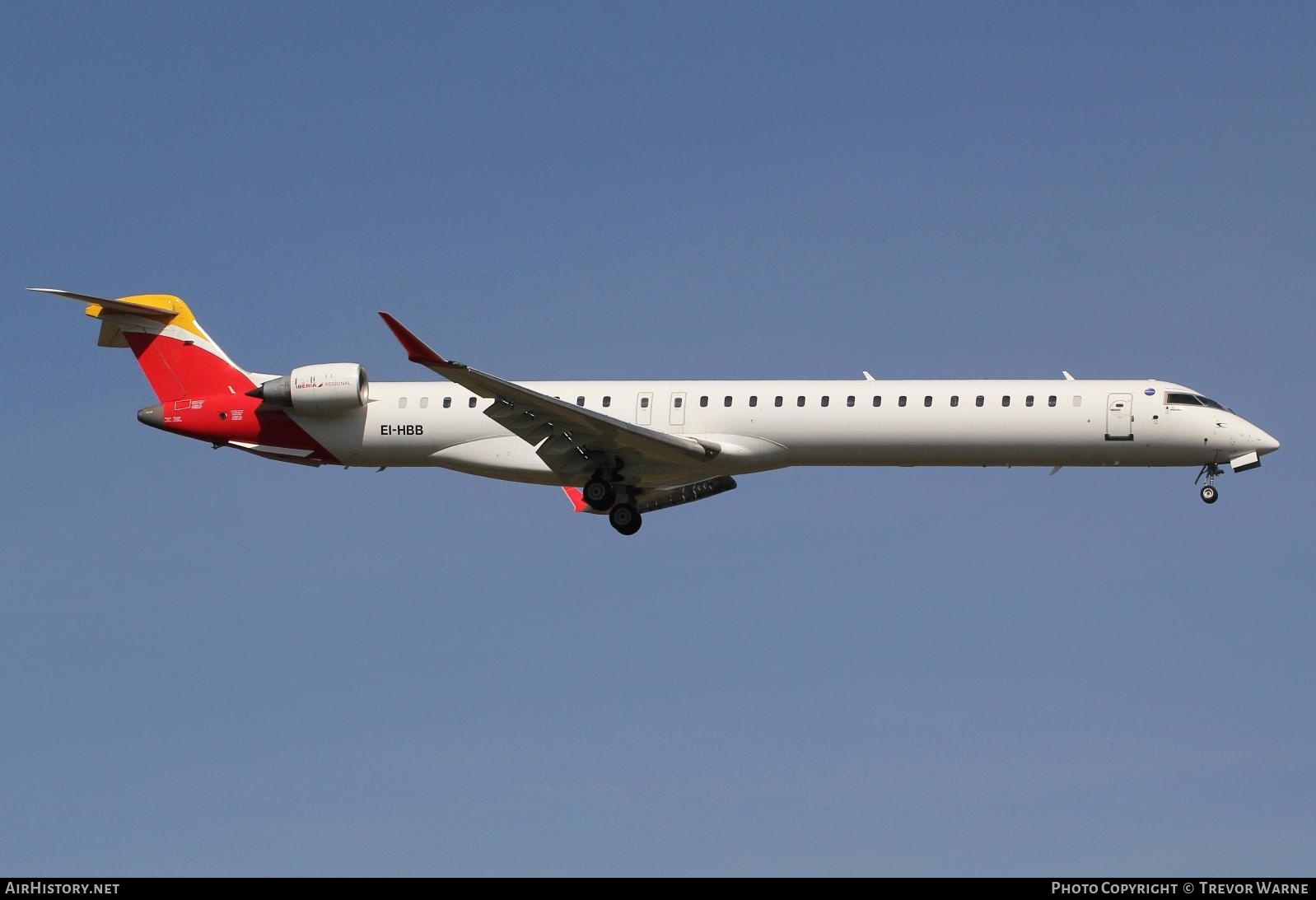 Aircraft Photo of EI-HBB | Bombardier CRJ-1000 (CL-600-2E25) | Iberia Regional | AirHistory.net #356893