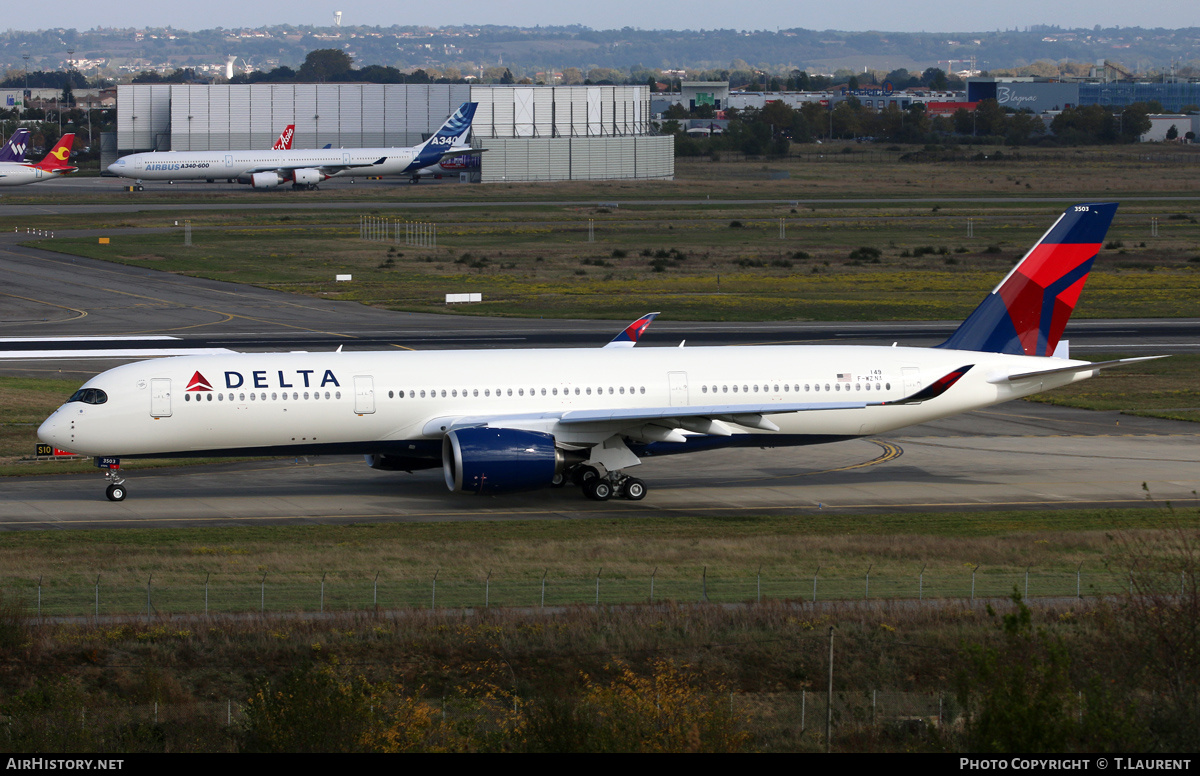 Aircraft Photo of F-WZNA | Airbus A350-941 | Delta Air Lines | AirHistory.net #356901