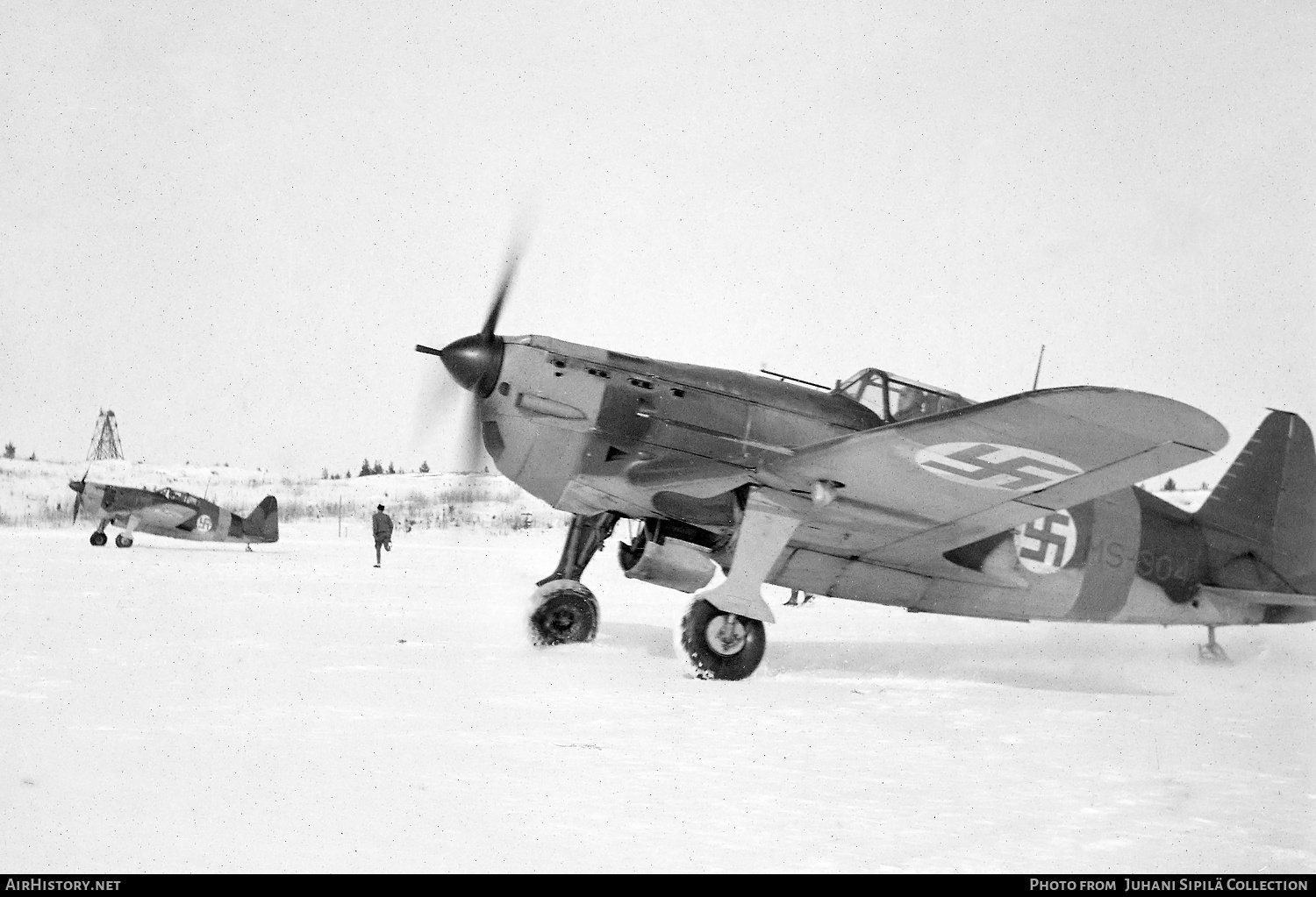 Aircraft Photo of MS-304 | Morane-Saulnier MS-406 | Finland - Air Force | AirHistory.net #356913