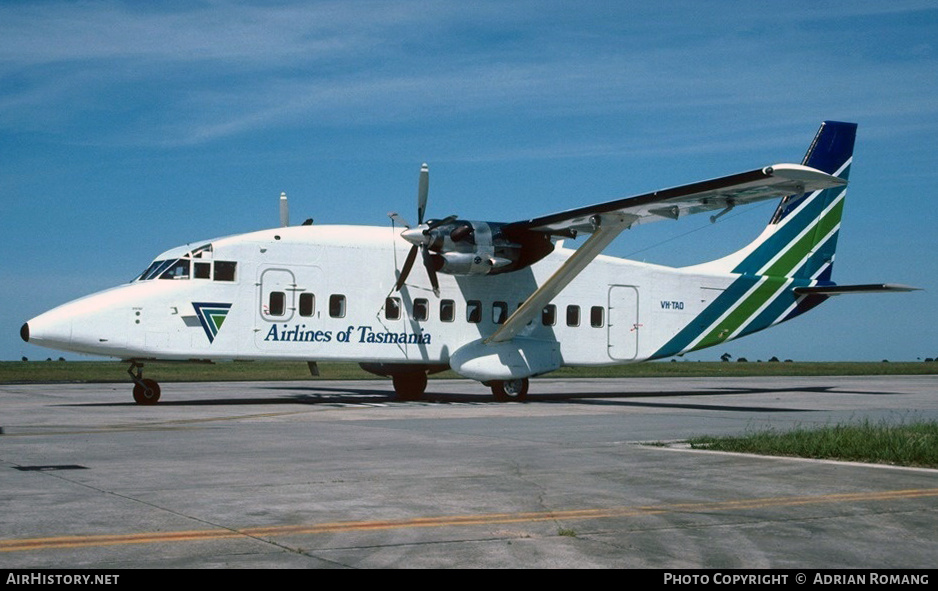 Aircraft Photo of VH-TAO | Short 360-100 | Airlines of Tasmania | AirHistory.net #356916