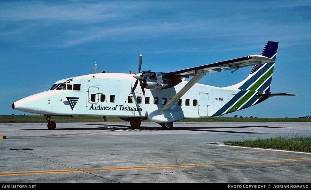 Aircraft Photo of VH-TAO | Short 360-100 | Airlines of Tasmania | AirHistory.net #356916