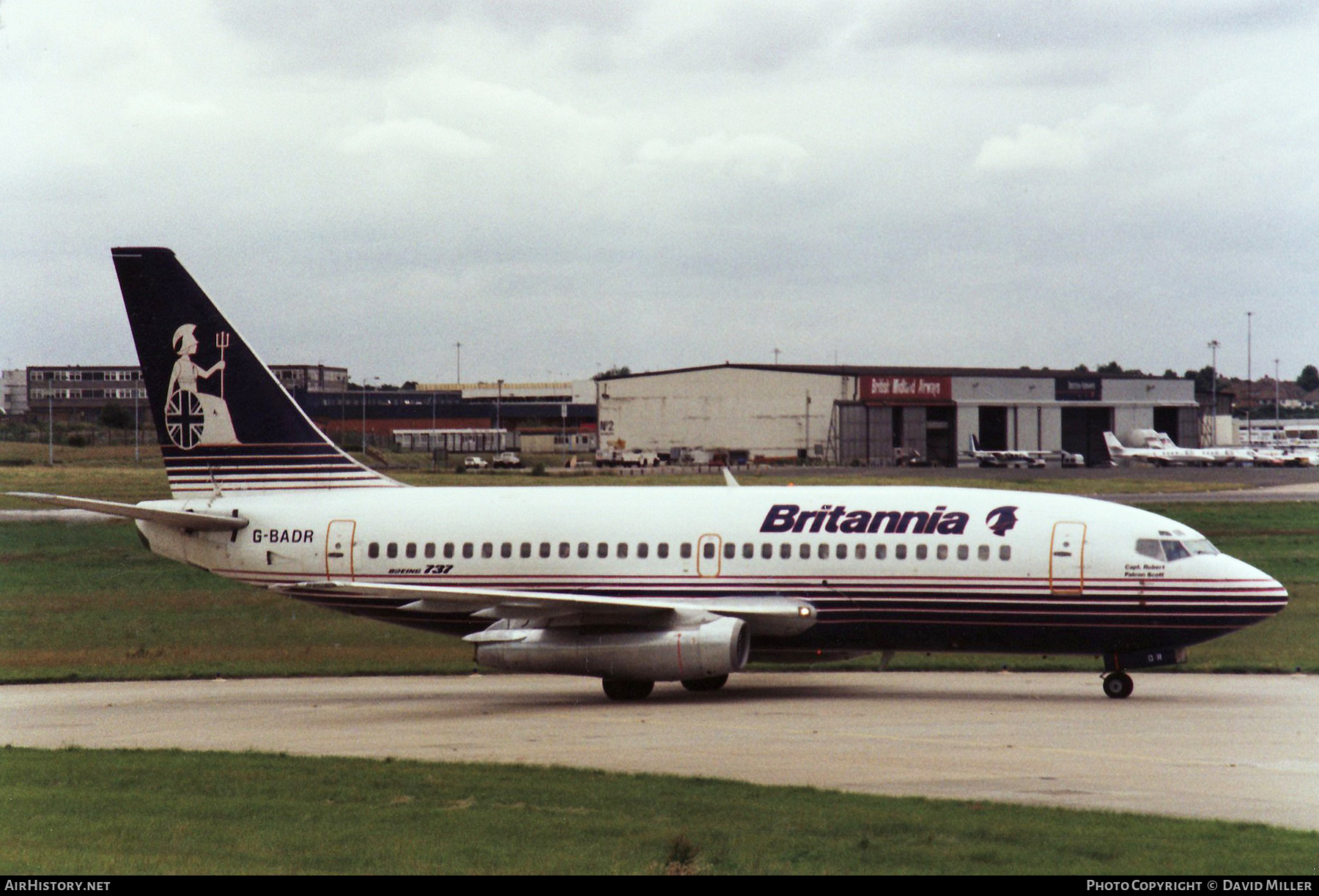 Aircraft Photo of G-BADR | Boeing 737-204/Adv | Britannia Airways | AirHistory.net #356940