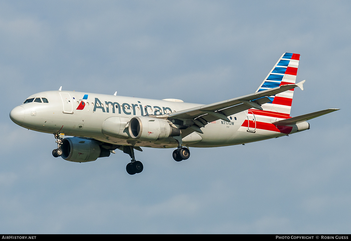 Aircraft Photo of N717UW | Airbus A319-112 | American Airlines | AirHistory.net #356954