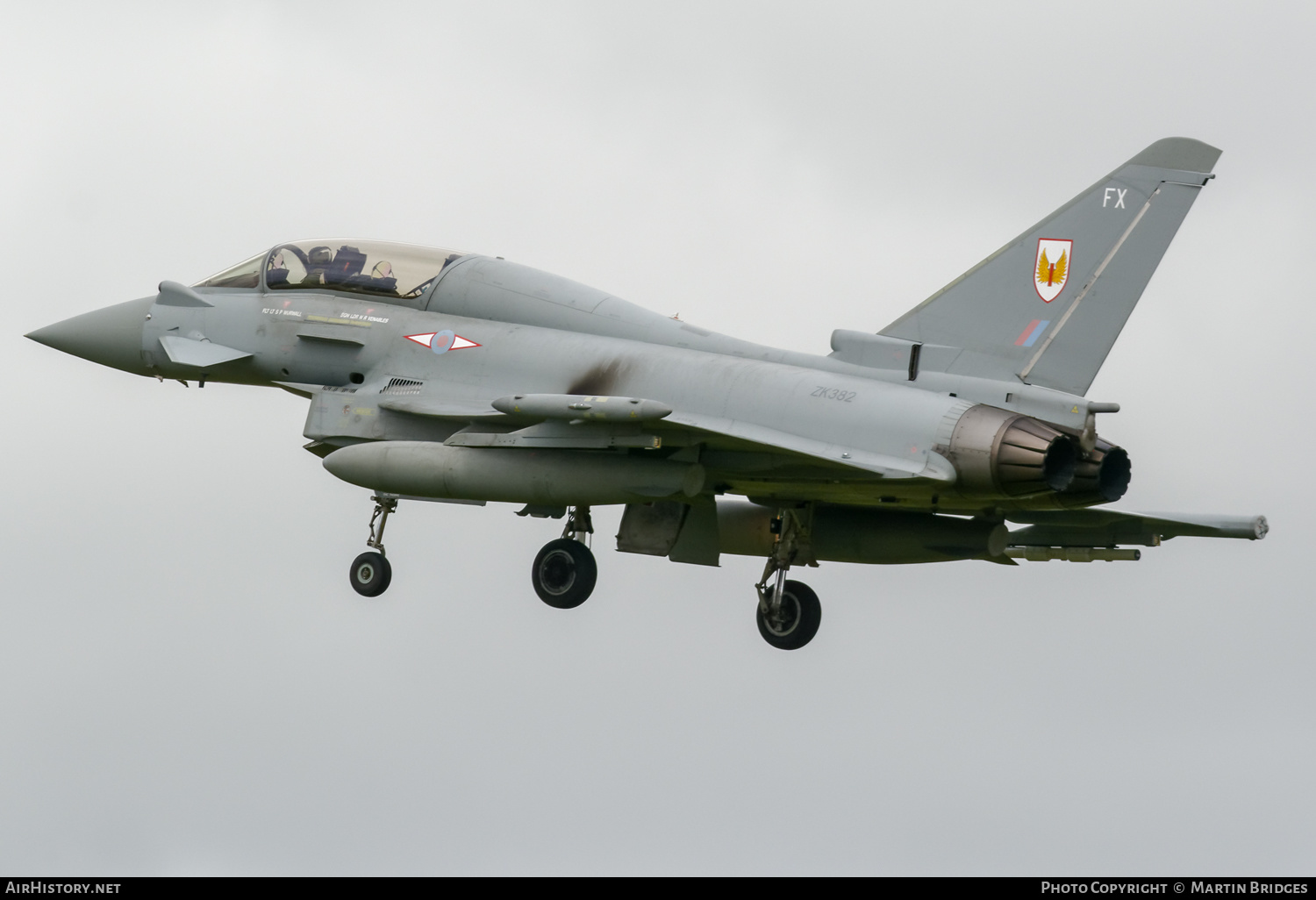 Aircraft Photo of ZK382 | Eurofighter EF-2000 Typhoon T3 | UK - Air Force | AirHistory.net #356963