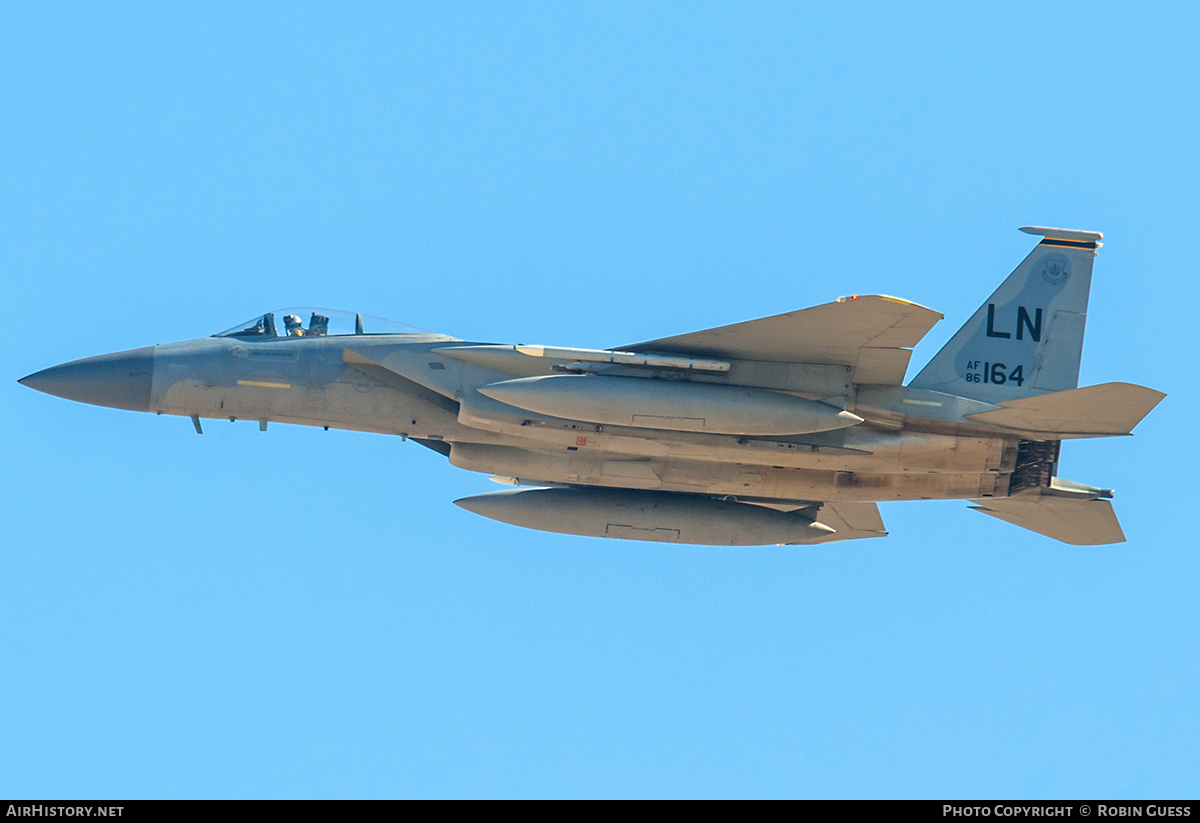 Aircraft Photo of 86-0164 / AF86164 | McDonnell Douglas F-15C Eagle | USA - Air Force | AirHistory.net #356967