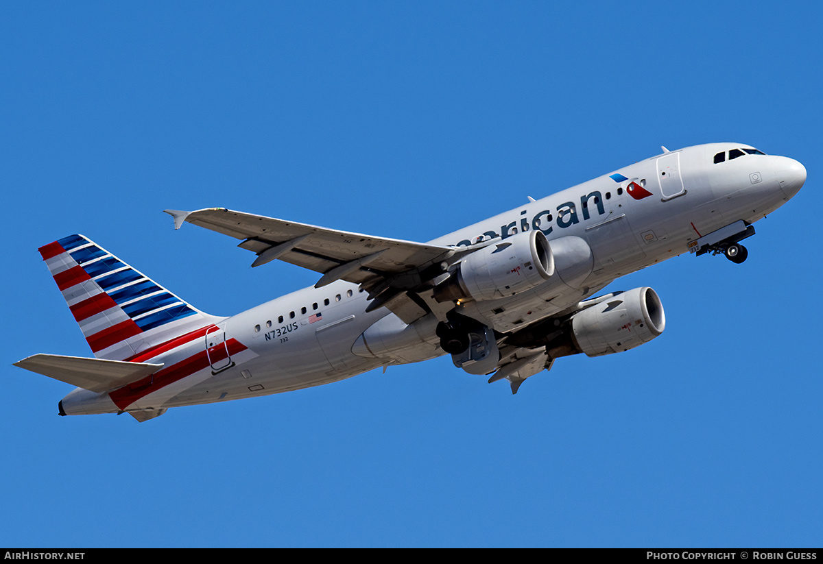 Aircraft Photo of N732US | Airbus A319-112 | American Airlines | AirHistory.net #356973
