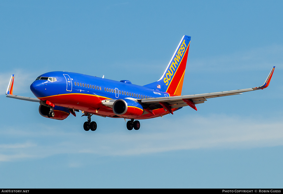 Aircraft Photo of N207WN | Boeing 737-7H4 | Southwest Airlines | AirHistory.net #356978