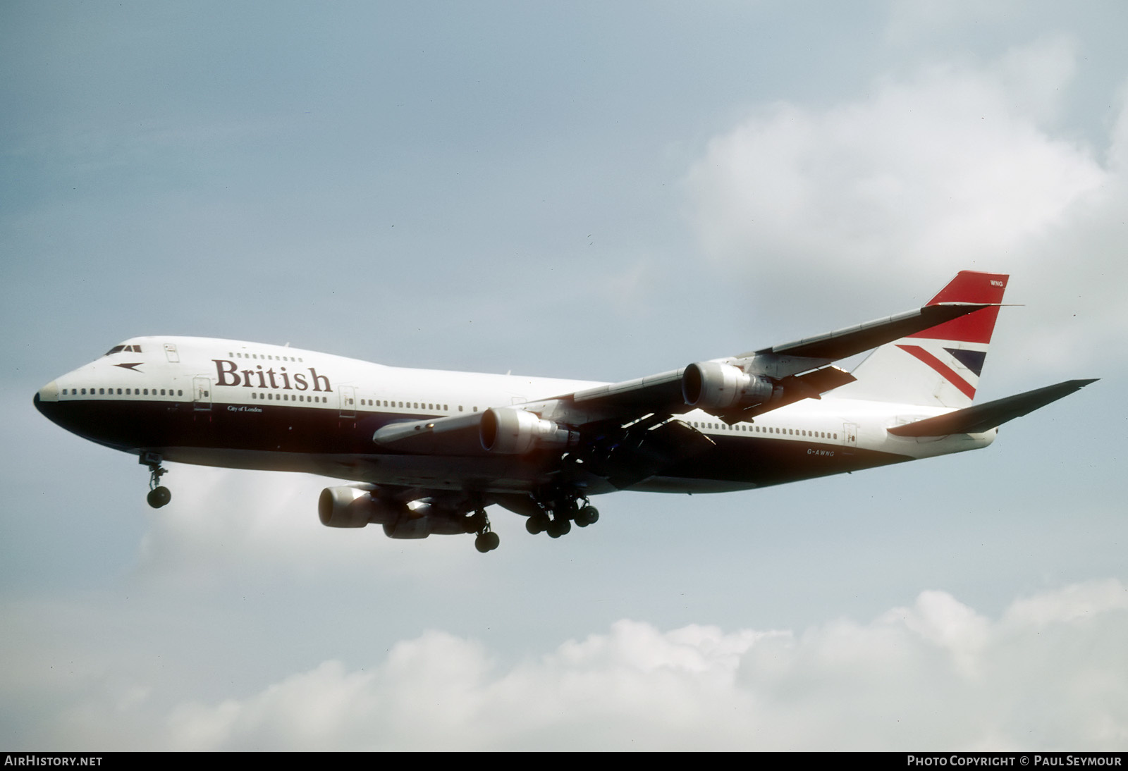 Aircraft Photo of G-AWNG | Boeing 747-136 | British Airways | AirHistory.net #357001