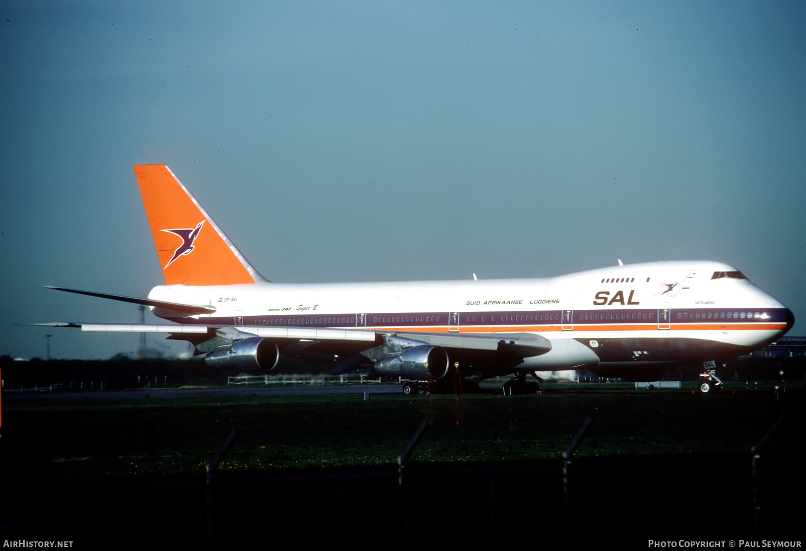 Aircraft Photo of ZS-SAL | Boeing 747-244B | South African Airways - Suid-Afrikaanse Lugdiens | AirHistory.net #357006