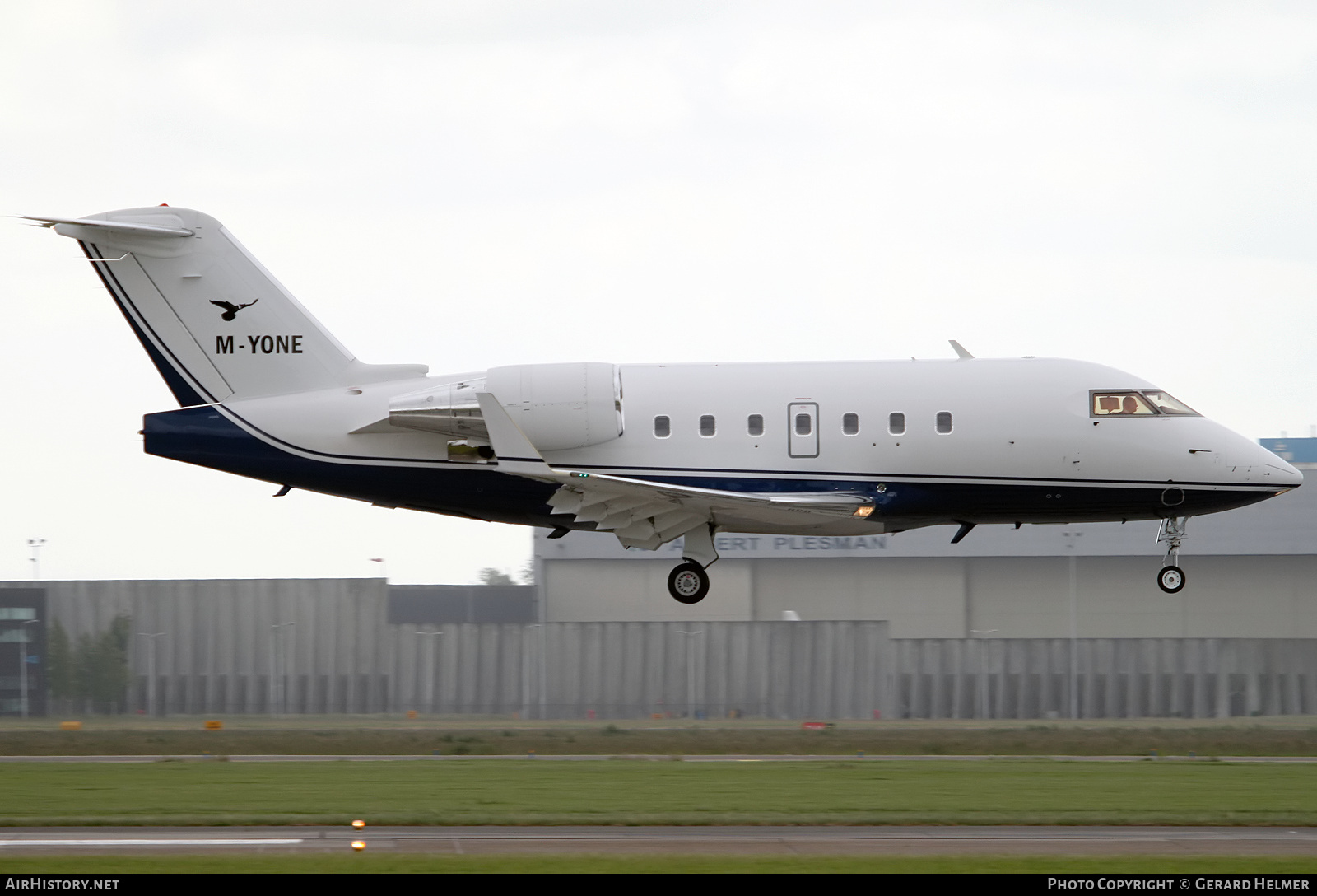 Aircraft Photo of M-YONE | Canadair Challenger 601-3A (CL-600-2B16) | AirHistory.net #357014