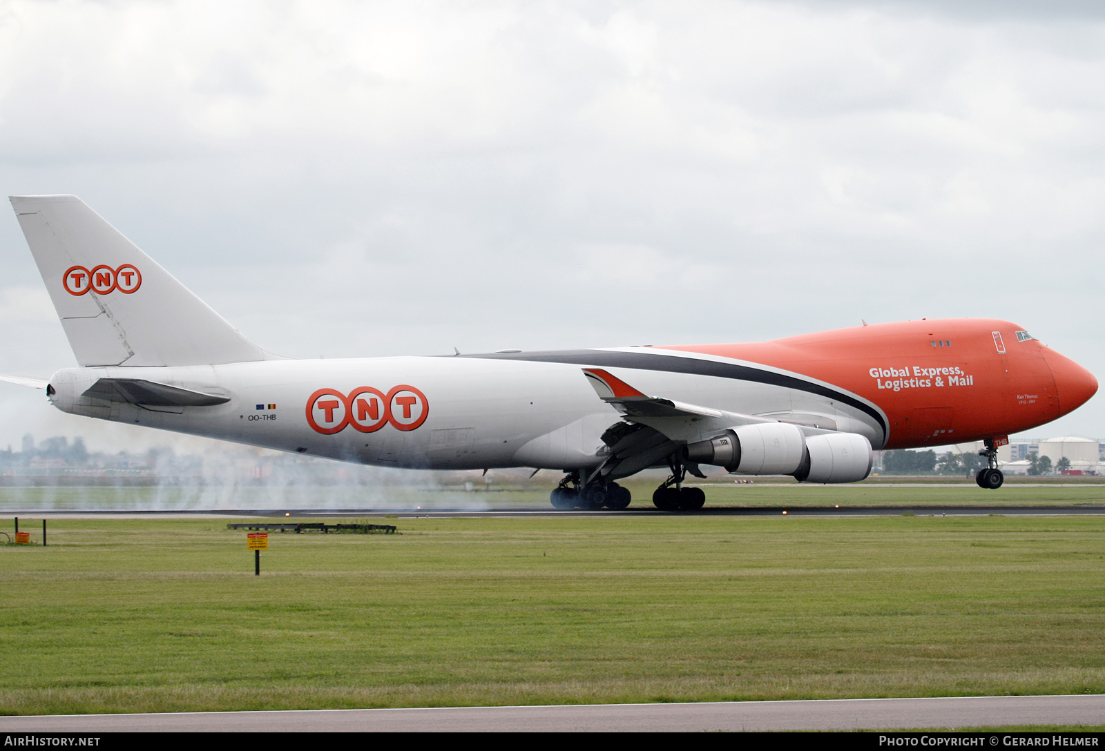 Aircraft Photo of OO-THB | Boeing 747-4HAF/ER/SCD | TNT Airways | AirHistory.net #357017