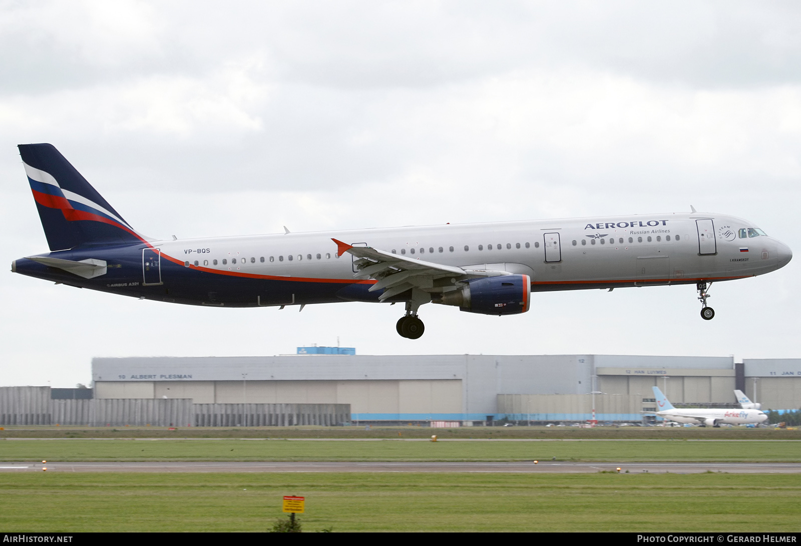 Aircraft Photo of VP-BQS | Airbus A321-211 | Aeroflot - Russian Airlines | AirHistory.net #357020