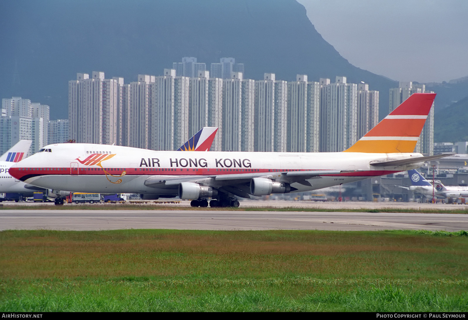 Aircraft Photo of VR-HKM | Boeing 747-132(SF) | Air Hong Kong | AirHistory.net #357021